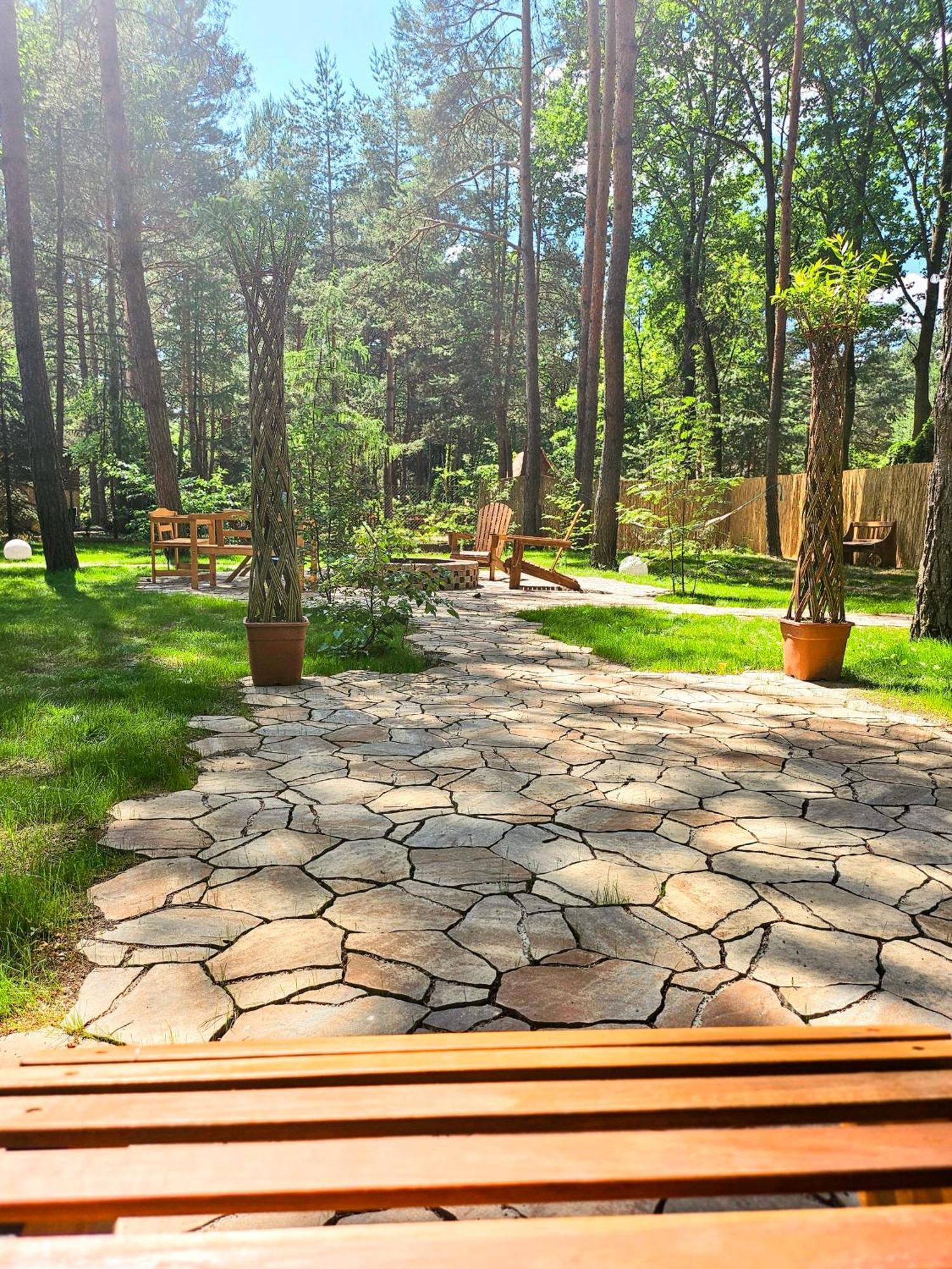 Szumiaca Sosna - Jacuzzi, Ognisko, Sauna, Bbq Holiday home Arciechow